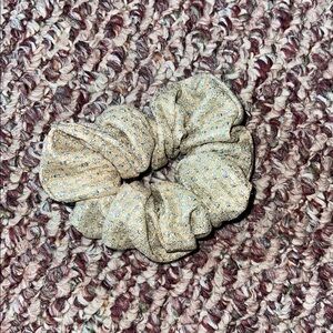 Elegant Gold Scrunchie